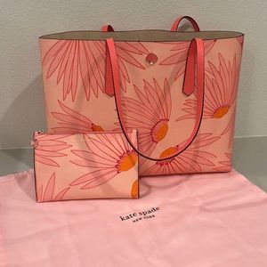 Kate Spade New York Falling Flowers Tote Bag